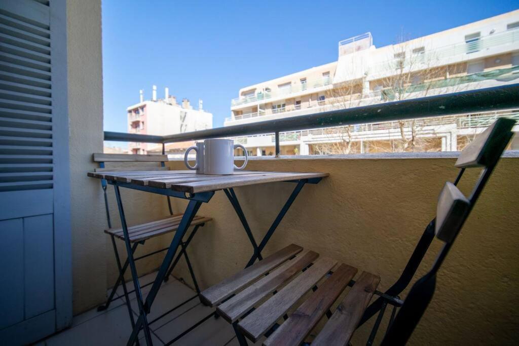 Appartement Tout Equipe Balcon 4 Pers St Charles Марсилия Екстериор снимка